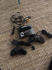 AtGames Sega Genesis Classic Game Console Controller Tested Built-in Games
