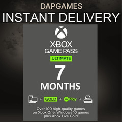 7 Months Xbox Game Pass Ultimate Membership top-tier