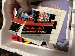 Vintage Nintendo NES Action Set Console Complete in Box (CIB)