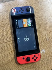Nintendo Switch Handheld Console – Neon Red Joy-Cons – Excellent Mint Cond