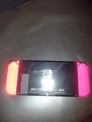 Nintendo Switch Console HAC-001 Neon Pink/Orange Joy-Cons W/ Charger