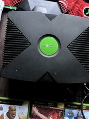Original Xbox With dancing pads And game