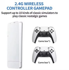 4K Retro Game Stick Built-in 20000+ Games, HDMI Output 3D Nostalgia 64g Memory