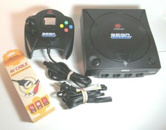 Sega Dreamcast Sports Edition Black Console System Controller Pad & New Battery