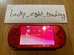 PSP 3000 Radiant Red RR Console only No Battery [H]