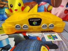 🔥Nintendo N64 Console Transparent Neon Orange Bundle Region Free🔥