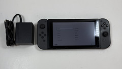 Nintendo Switch Console HAC-001(-01) Gray Black Joycons Charger Tested Working
