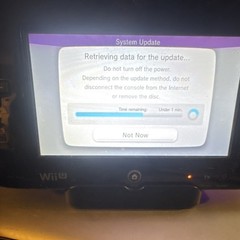 Nintendo Wii U WUP-101(02) 32GB Black Home Console with GamePad & 4 Wii U Games