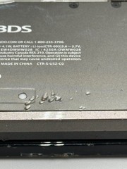Nintendo 3DS Handheld Game Console ONLY CTR-003 8GB Black NO Stylus Fair