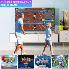 Plug & Play TV Game Console for Kids & Adults – 100 Interactive Games