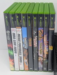 Microsoft Original Xbox Console Bundle w/ 10 Games – NFL Street, XIII – Tested!