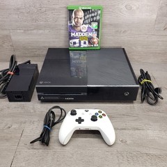 Microsoft XBOX One 365GB Controller Game Power Supply HDMI TESTED Factory Reset