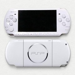 Sony PlayStation PSP-3000 Console Handheld System Wi-Fi Capability Pearl White