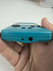 Nintendo Game Boy Color Handheld Console Teal With 2 Games TESTED Rugrats Barbie