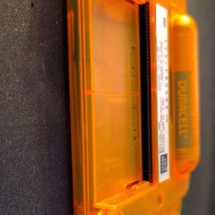 Bandai WonderSwan SW-001 Translucent Orange/Blue Digimon Edition | Works Great