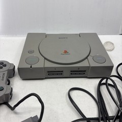 Sony PlayStation 1 PS1 SCPH-7501 Bundle – Console, DualShock Controller, Cables