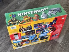 Nintendo 64 N64 Console + Super Mario 64 CIB Bundle Tested & Working!