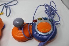 VTech V.Smile TV Learning System Orange Console Joystick RCA NTSC No AC Adapter