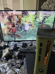Microsoft Xbox 360 Halo 3 Special Edition Console Green/Gold Tested Working