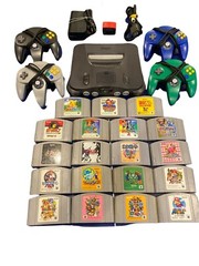 Nintendo 64 console N64 Region Free You can choose your favorite game mario