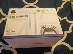M15 Plus 2.4G Wireless 4K UHD Home Video Game Console White 3D Audio
