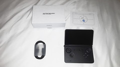 Retroid Pocket Flip 2 Handheld D1100 / Black – Android 13 – Open Box Complete!
