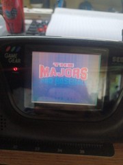 SEGA Game Gear Handheld System – Black W/3 Games Shown In Pics. – Tested