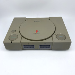 Sony PlayStation SCPH-5501 Game Console w/ 2 Controllers, 1 Game & Memory Card