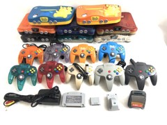 Nintendo 64 console N64 Region Free Smash Brothers Mario Kart include