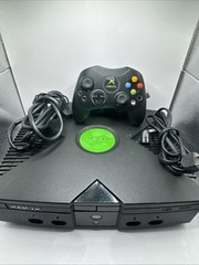 Microsoft Original Xbox Console Modded – Controller 3 Games – Tested