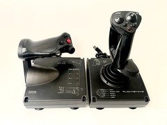 HORI Flight Stick 2 USB Joystick Controller Set for PS2 PlayStation Japan