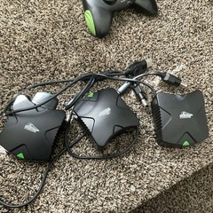 Microsoft Original Xbox Console Bundle Black NTSC-U/C 8GB w/ 3 Controllers