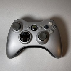 Two Microsoft Xbox 360 Controllers Untested No Backs With Cords And Microphone