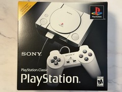 Genuine Sony PlayStation Classic Gray Console 20 Classic Games NEW & SEALED