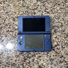 B6118 Nintendo new 3DS LL XL console Metallic Blue Japan w/pen fx