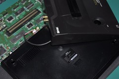 NEO GEO AES AES3-5 Stereo Mod, Full Recap, BIOS Socketed, RGB Bypass, YPbPr out