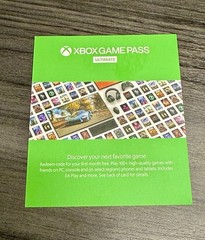 Xbox Game Pass Ultimate 1 Month Trial Membership for NEW USERS ONLY – USA