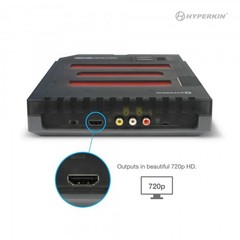 Black Retron3 N3 Game System HD, AV Version work with Sega Genesis NES SNES Game