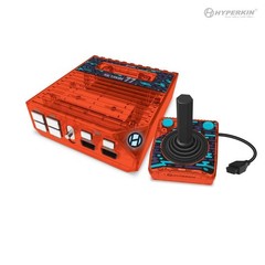 RetroN 77 in Retro Amber – HD Console for Atari 2600 with Controller