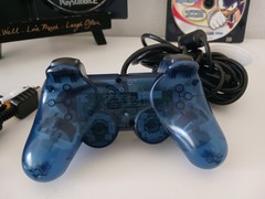 Sony PlayStation 2 Bundle SCPH-35001 + Blue Controller + 128MB Sonic Riders