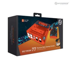 RetroN 77 in Retro Amber – HD Console for Atari 2600 with Controller