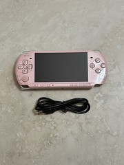 Blossom Pink Sony PSP 3000 System w/ Charger, Battery, & Bundle Import Very Good