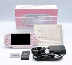 Sony PSP-2000 PSP 2000 Console Rose Pink Complete in box Region free -Excellent+