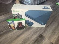 Microsoft Xbox One S Blue Console 500GB 4K UHD HDMI Connectivity