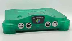 NEW Nintendo 64 N64 Limited Clear Emerald Green Custom Multi-Color LED Rare