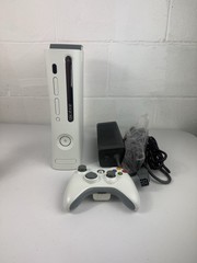 Xbox 360 Console 60GB HDD – Power Cable + Controller