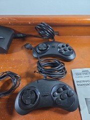 AtGames Sega Genesis Classic Mini Console 80 Built-in Games W 2 Controllers Read