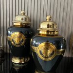 Ensemble de Pots Décoratifs Versace