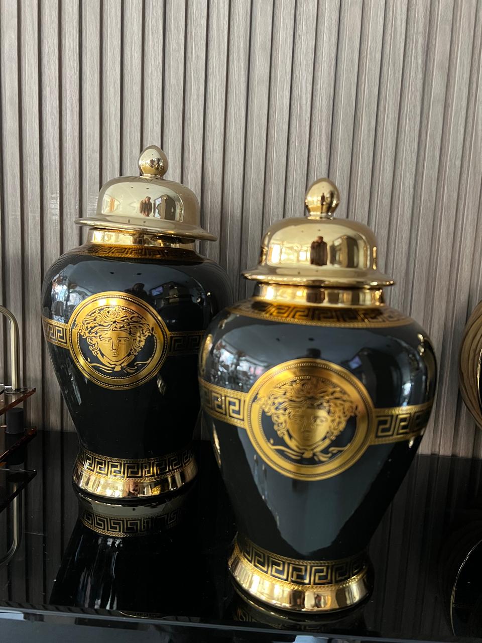 Ensemble de Pots Décoratifs Versace