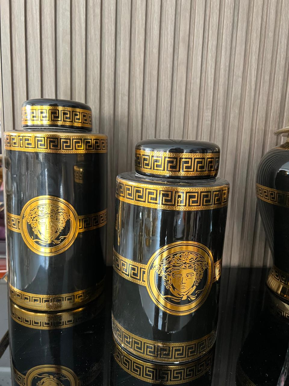 Ensemble de Pots Décoratifs Versace